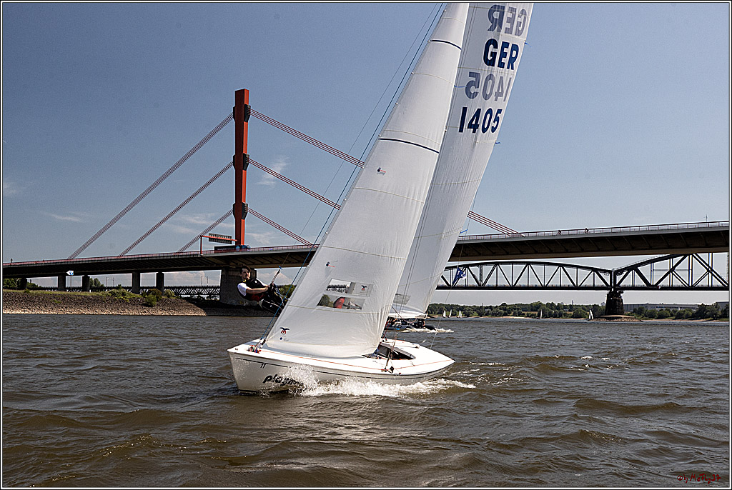 100 Jahre Rheinwoche 2022 - 4. Wettfahrt Duisburg - Wesel, 04.06.2022,